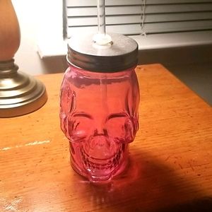 3 for $25: Pink Skull Drinking Glass
